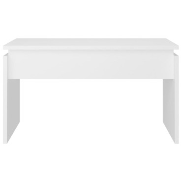 vidaXL Τραπεζάκι Σαλονιού Λευκό 68x50x38cm από Επεξ. Ξύλο 1 τεμ.