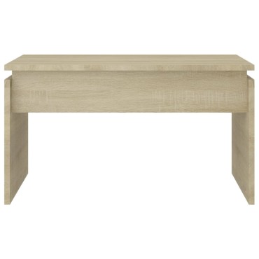 vidaXL Τραπεζάκι Σαλονιού Sonoma Δρυς 68x50x38cm από Επεξ. Ξύλο 1 τεμ.