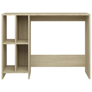 vidaXL Γραφείο Notebook Sonoma Oak 102,5x35x75cm από Επεξ. Ξύλο 1 τεμ.