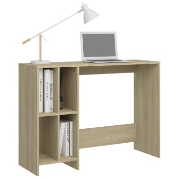 vidaXL Γραφείο Notebook Sonoma Oak 102,5x35x75cm από Επεξ. Ξύλο 1 τεμ.