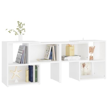 vidaXL Έπιπλο Τηλεόρασης Λευκό 104x30x52cm από Επεξ. Ξύλο