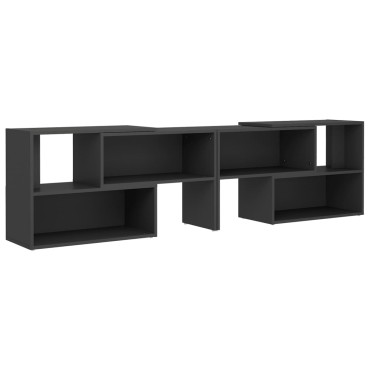 vidaXL Έπιπλο Τηλεόρασης Γκρι 149x30x52cm από Επεξ. Ξύλο