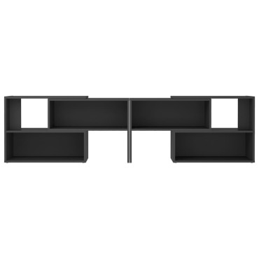 vidaXL Έπιπλο Τηλεόρασης Γκρι 149x30x52cm από Επεξ. Ξύλο