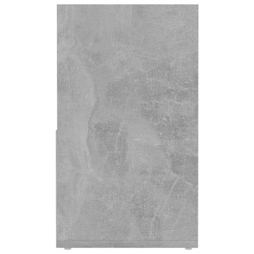 vidaXL Έπιπλο Τηλεόρασης Γκρι Σκυροδέματος 149x30x52cm Επεξ. Ξύλο