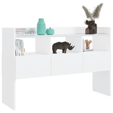 vidaXL Μπουφές Λευκός 105x30x70cm από Επεξ. Ξύλο 1 τεμ.
