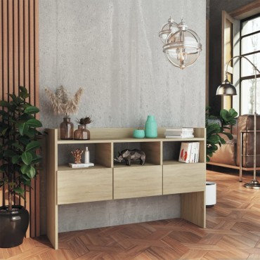 vidaXL Μπουφές Sonoma Δρυς 105x30x70cm από Επεξ. Ξύλο 1 τεμ.