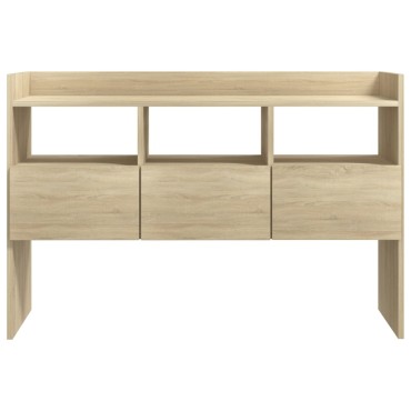 vidaXL Μπουφές Sonoma Δρυς 105x30x70cm από Επεξ. Ξύλο 1 τεμ.