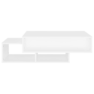 vidaXL Τραπεζάκι Σαλονιού Λευκό 105x55x32cm από Επεξ. Ξύλο 1 τεμ.