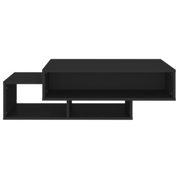 vidaXL Τραπεζάκι Σαλονιού Μαύρο 105x55x32cm από Επεξ. Ξύλο 1 τεμ.