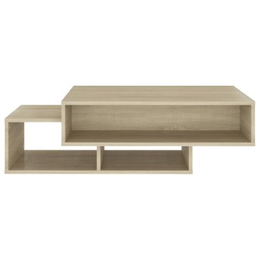 vidaXL Τραπεζάκι Σαλονιού Sonoma Δρυς 105x55x32cm από Επεξ. Ξύλο 1 τεμ.