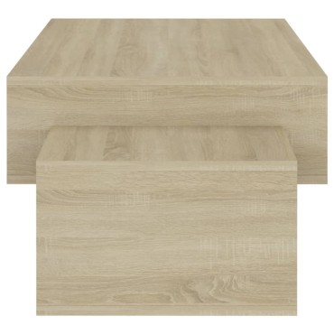 vidaXL Τραπεζάκι Σαλονιού Sonoma Δρυς 105x55x32cm από Επεξ. Ξύλο 1 τεμ.