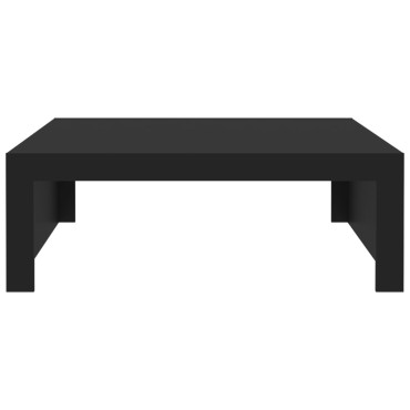 vidaXL Τραπεζάκι Σαλονιού Μαύρο 100x100x35cm από Επεξ. Ξύλο 1 τεμ.