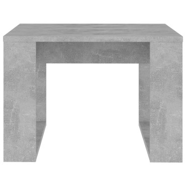 Τραπέζι Βοηθητικό Γκρι Σκυρ. 50x50x35cm από Επεξ. Ξύλο