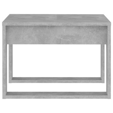 Τραπέζι Βοηθητικό Γκρι Σκυρ. 50x50x35cm από Επεξ. Ξύλο