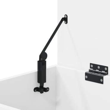 vidaXL Παπουτσοθήκη Λευκή 60x30x45cm από Επεξ. Ξύλο