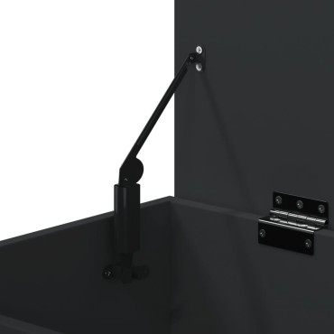 vidaXL Παπουτσοθήκη Μαύρη 60x30x45cm από Επεξ. Ξύλο