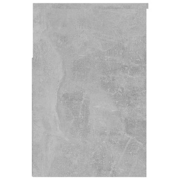 vidaXL Παπουτσοθήκη Γκρι Σκυροδέματος 60x30x45cm από Επεξ. Ξύλο