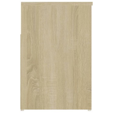 vidaXL Παπουτσοθήκη Sonoma Δρυς 80x30x45cm από Επεξ. Ξύλο