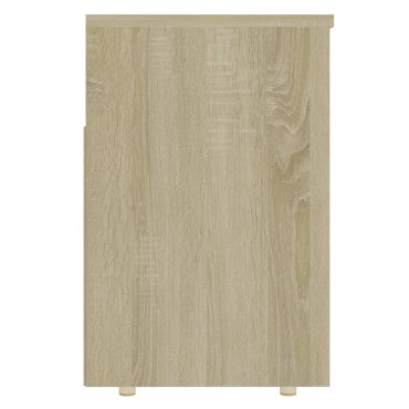 vidaXL Παπουτσοθήκη Sonoma Δρυς 105x30x45cm Επεξ. Ξύλο