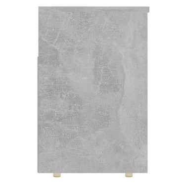 vidaXL Παπουτσοθήκη Γκρι Σκυρ. 105x30x45cm από Επεξ. Ξύλο
