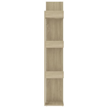 vidaXL Βιβλιοθήκη Sonoma Δρυς 86x25,5x140cm από Επεξ. Ξύλο 1 τεμ.