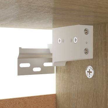 vidaXL Παπουτσοθήκη Sonoma Δρυς 60x35x70cm από Επεξ. Ξύλο