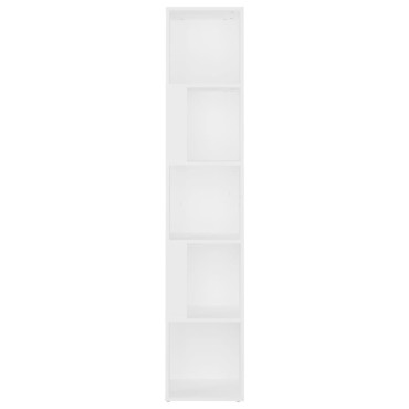 vidaXL Ντουλάπι Γωνία Λευκό 33x33x164,5cm από Επεξ. Ξύλο 1 τεμ.
