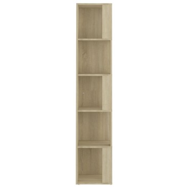 vidaXL Ντουλάπι Γωνία Sonoma Oak 33x33x164,5cm από Επεξ. Ξύλο 1 τεμ.