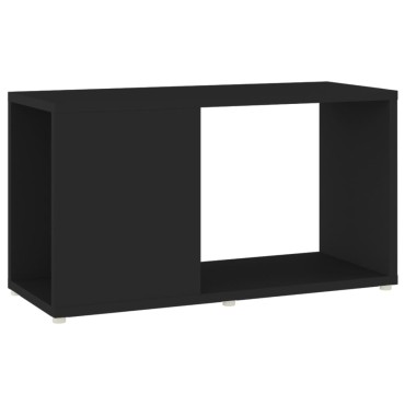 vidaXL Έπιπλο Τηλεόρασης Μαύρο 60x24x32cm από Μοριοσανίδα