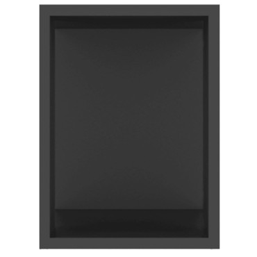 vidaXL Έπιπλο Τηλεόρασης Μαύρο 80x24x32cm από Επεξ. Ξύλο