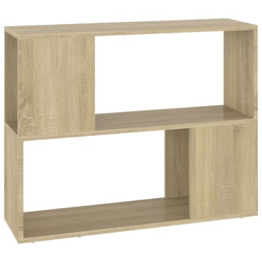 vidaXL Έπιπλο Τηλεόρασης Sonoma Δρυς 80x24x63cm από Μοριοσανίδα