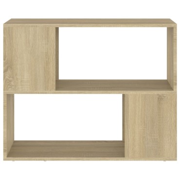 vidaXL Έπιπλο Τηλεόρασης Sonoma Δρυς 80x24x63cm από Μοριοσανίδα