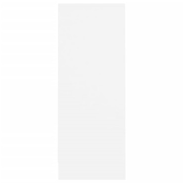 vidaXL Παπουτσοθήκη Λευκή 60x35x92cm από Επεξ. Ξύλο