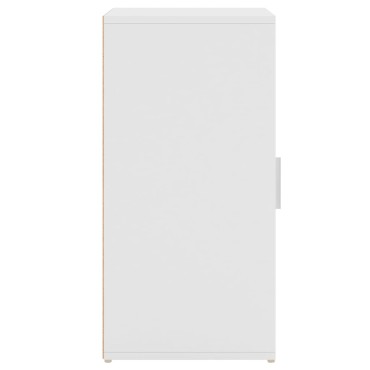 vidaXL Παπουτσοθήκες 2 τεμ. Λευκές 32x35x70cm από Μοριοσανίδα