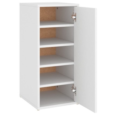vidaXL Παπουτσοθήκες 2 τεμ. Λευκές 32x35x70cm από Μοριοσανίδα