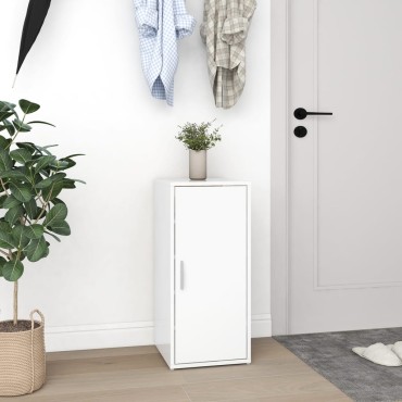 vidaXL Παπουτσοθήκες 2 τεμ. Λευκές 32x35x70cm από Μοριοσανίδα