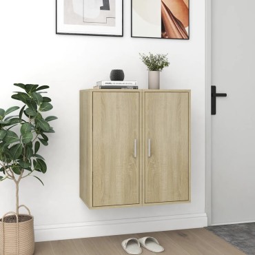 vidaXL Παπουτσοθήκες 2 τεμ. Sonoma Δρυς 32x35x70cm από Μοριοσανίδα