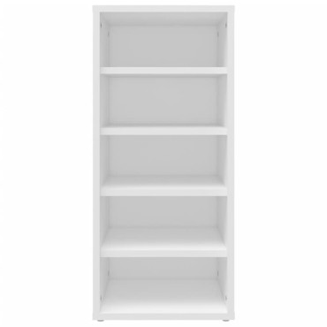 vidaXL Παπουτσοθήκες 2 τεμ. Λευκές 31,5x35x70cm από Επεξ. Ξύλο