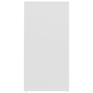 vidaXL Παπουτσοθήκες 2 τεμ. Λευκές 31,5x35x70cm από Επεξ. Ξύλο