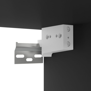 vidaXL Παπουτσοθήκες 2 τεμ. Μαύρες 31,5x35x70cm από Επεξ. Ξύλο