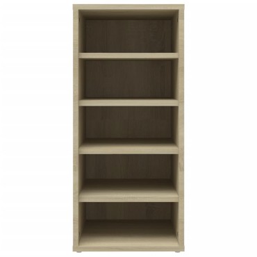 vidaXL Παπουτσοθήκη Sonoma Δρυς 31,5x35x70cm από Επεξ. Ξύλο