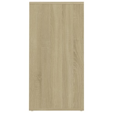 vidaXL Παπουτσοθήκη Sonoma Δρυς 31,5x35x70cm από Επεξ. Ξύλο