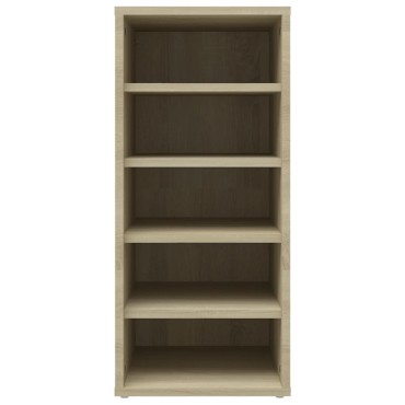 vidaXL Παπουτσοθήκες 2 τεμ. Sonoma Δρυς 31,5x35x70cm από Επεξ. Ξύλο