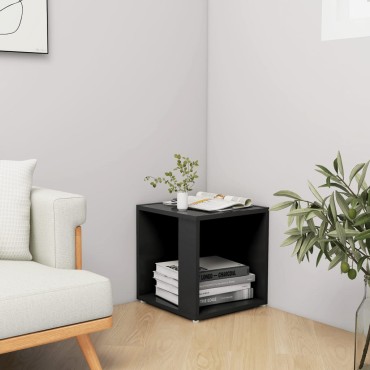 vidaXL Τραπέζι Βοηθητικό Λευκό 33x33x34,5cm από Επεξ. Ξύλο