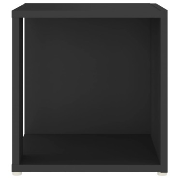 vidaXL Τραπέζι Βοηθητικό Λευκό 33x33x34,5cm από Επεξ. Ξύλο
