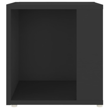 vidaXL Τραπέζι Βοηθητικό Λευκό 33x33x34,5cm από Επεξ. Ξύλο