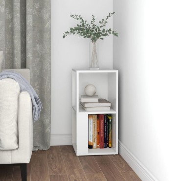 vidaXL Ντουλάπι Γωνία Λευκό 33x33x67cm από Επεξ. Ξύλο 1 τεμ.
