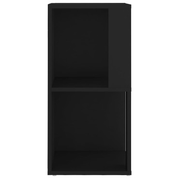 vidaXL Ντουλάπι Γωνιακό Μαύρο 33x33x67cm από Επεξ. Ξύλο 1 τεμ.