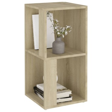 vidaXL Ντουλάπι Γωνιακό Sonoma Δρυς 33x33x67cm από Επεξ. Ξύλο 1 τεμ.