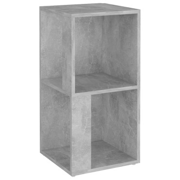 vidaXL Ντουλάπι Γωνιακό Γκρι Σκυροδέματος 33x33x67cm από Επεξ. Ξύλο 1 τεμ.